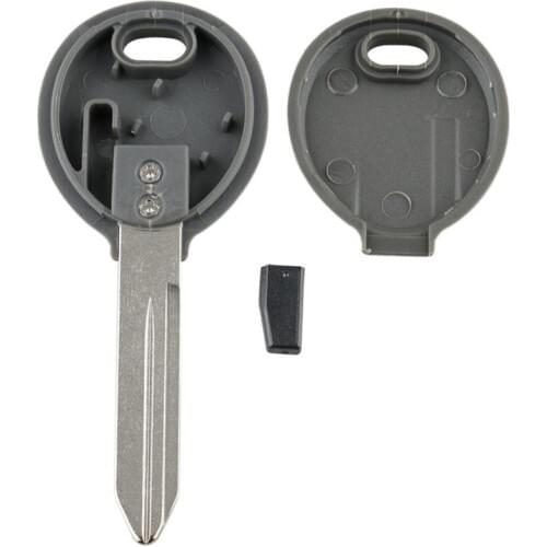 Universal Uncut Blade Blank Car Key Ignition with 64 Transponder Chip Y160-PT Suitable for Chrysler Dodge Jeep
