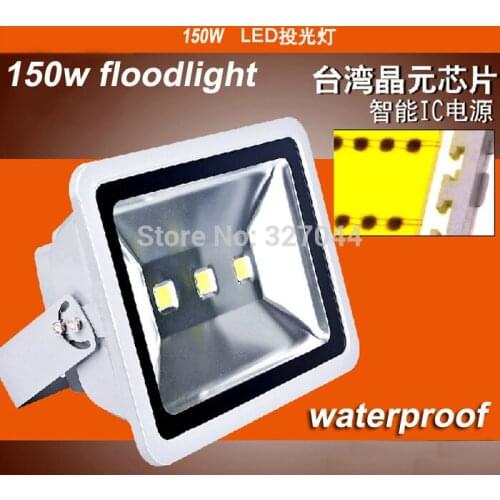 Ip65 waterproof 85-265V 15000lm 150w FloodLight LED Flood lighting Warm/Cool White Outdoor Lamp Lighting 2pcs/lot
