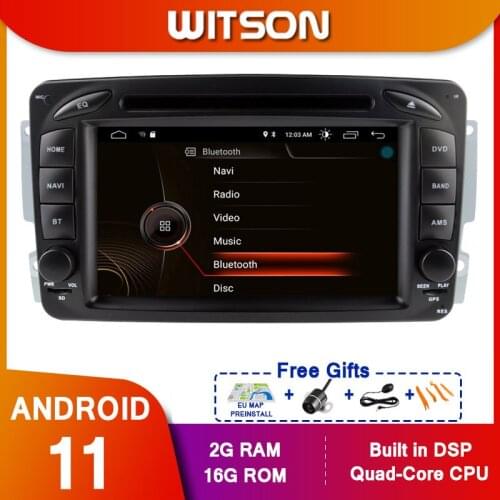 WITSON Android10 Radio GPS DVD for MERCEDES-BENZ C CLASS W203 CLK W209 M W163 W639