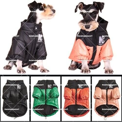 Winter Designer Pet Dog Clothes for Small Dogs Clothing French Bulldog Warm Jacket for Yorkies Chihuahua Coat Accessories PC1575