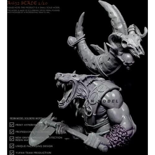 1/10 Resin bust DIY figure model kits self-assembled A-632