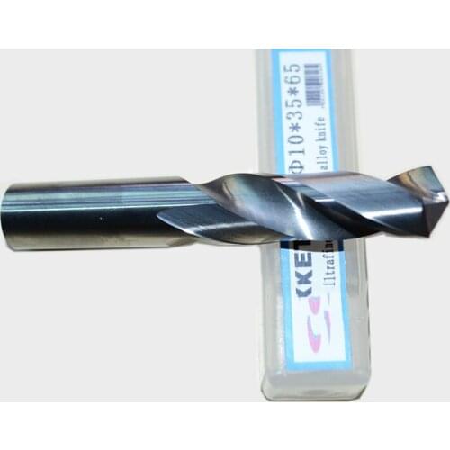 1PC 10.1mm to 12mm overall carbide tungsten drill bit ,solid drill bit , stianless steel drill bits