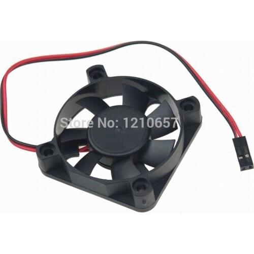 100 Pieces LOT Gdstime 5V 5cm 50mm 50x10mx10mm 2pin Dupont Brushless DC Cooling Blower Centrifugal Fan