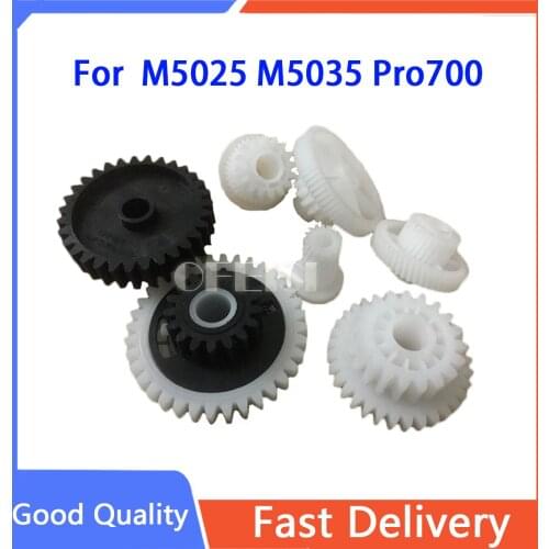 1X/RM1-2963/RU5-0655/RM1-2538/RK2-1088 Swing gears for HP M5025 M5035 Pro700 M712 M725 Fuser Drive gears Assembly(7gears/set)