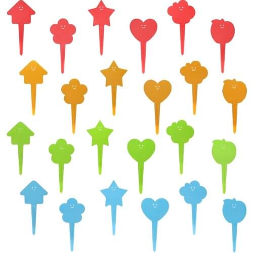 250PCS Plastic Plant Labels Reusable Waterproof Nursery Flower Bonsai Pot Markers Stakes Garden Greenhouse Decoration Tags