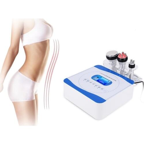 3 in 1 40K Cavitation Slimming RF Machine Weight Loss Face Body Spa Salon Negative Pressure Shaping Beauty Instrument