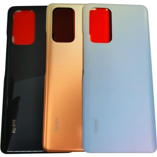 For Xiaomi Redmi Note 10 Pro Back Cover Battery Case Glass Door Rear Housing Cover Replacement For Redmi note 10 pro Phone Case