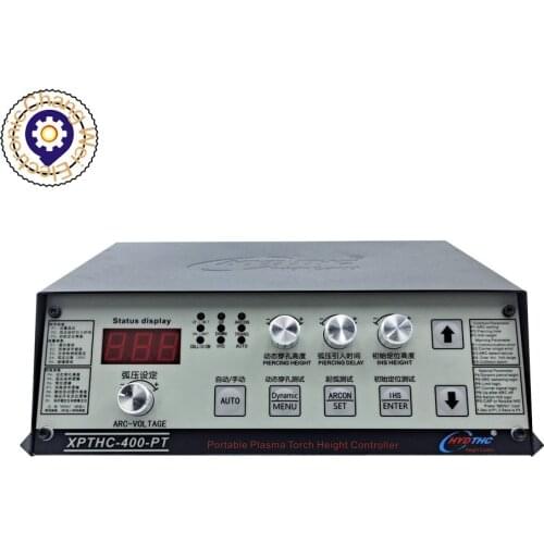 CNC plasma flame automatic cutting machine XPTHC-400-PT built-in 4H CNC plasma cutting machine arc voltage height regulator
