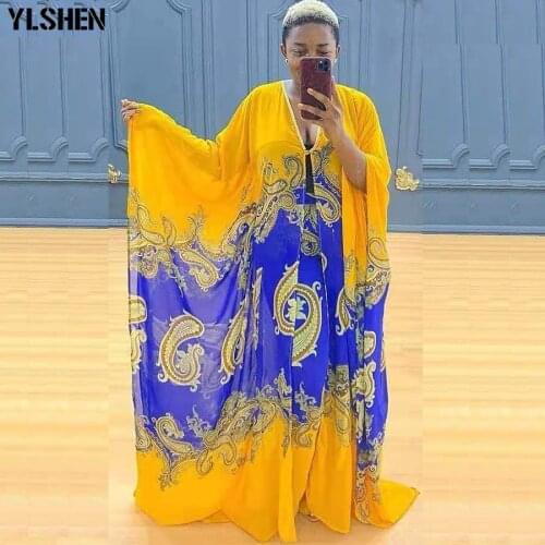 Two Piece Pants Set Outfits African Clothes Print Dresses for Women 2021 Summer Fashion Robe Suit Long Maxi Dress Sets Plus Size