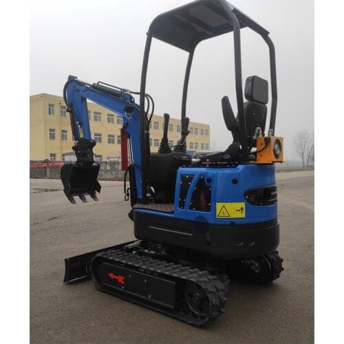 XN12 Mini Crawler Excavator With Hydraulic Oil Radiator