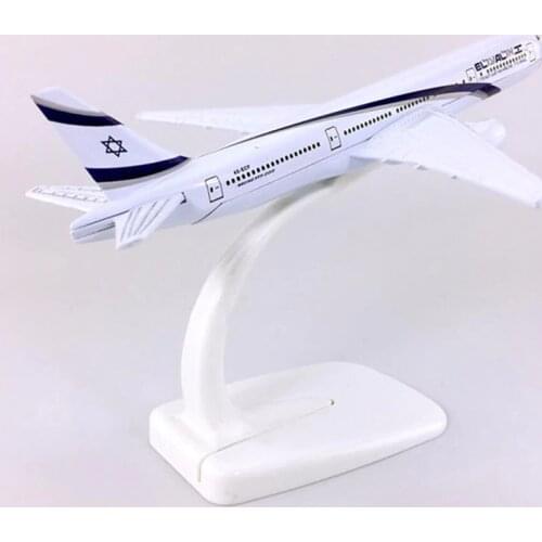16CM 1:400 B777 Model El Al Air Israel Airlines Base Alloy Aircraft Plane Collectible Aviation Model Collection Gifts Toy
