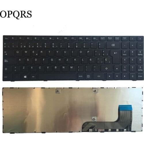 New Spanish keyboard for Lenovo Ideapad 100-15 100-15IBY 100-15IB B50-10 SP laptop keyboard black