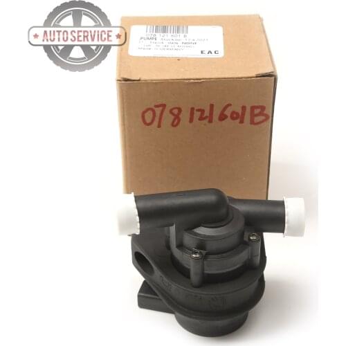 New 078121601B Auxiliary Coolant Electrical Water Pump Auto For VW Passat AUDI A4 A6 A8 S8 RS6 Skoda 078 121 599 C 078 121 599 H