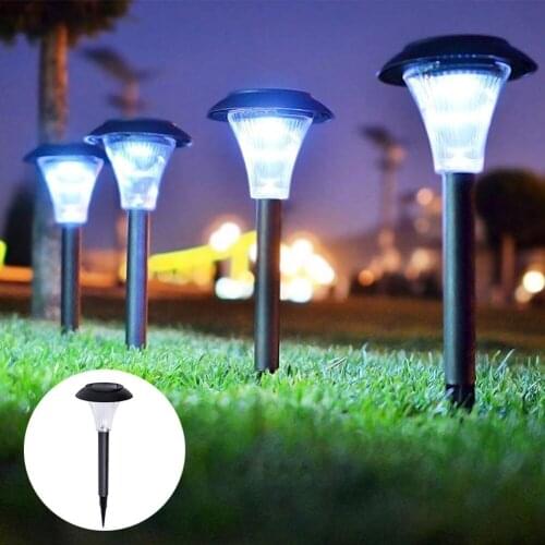 Solar Garden Lights Outdoor, Solar Pathway Lights Waterproof Auto On/Off Solar Powered Solar Lawn Lights LED Landscape Lighting