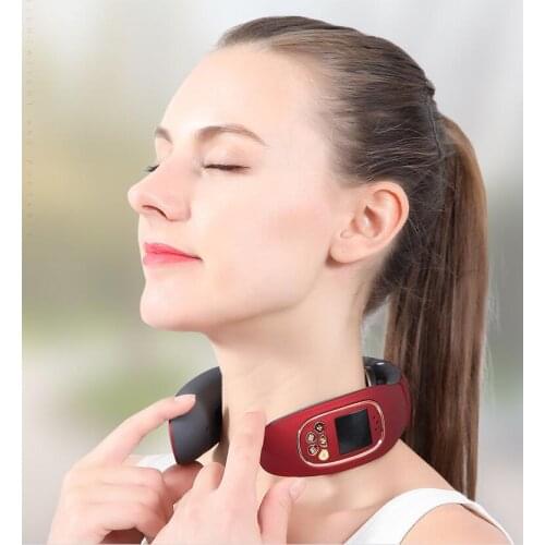 Cervical massager Neck massage instrument multi-function neck vibration pulse household intelligent neck guard instrument
