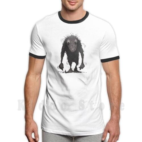 Funny Cute Scary Troll T Shirt DIY Big Size 100% Cotton Trolls Do Not Feed The Trolls Dont Feed The Trolls Geek Humor Funny