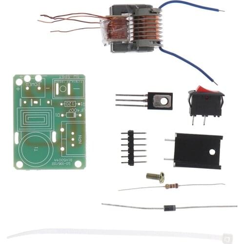 1Set 15KV High Voltage Inverter Generator Spark Arc Ignition Coil DIY Kit Module Kit