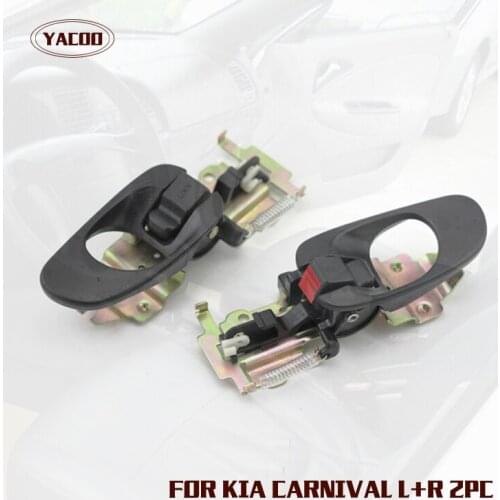 FREESHIPPING 1PAIR INSIDE LEFT AND RIGHT DOOR HANDLE FOR KIA CARNIVAL