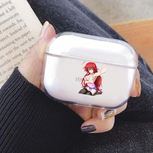 Bedtime Rias Highschool DxD TPU Cover Case For AirPods Pro Case Bluetooth Case For Airpod 3 Earphone Accessories Skin
