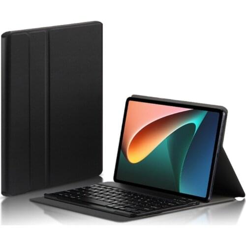 Keyboard Case for XiaoMi Mi Pad 5pro/ Mi Pad 5 Tablet , Durable PU Leather Cover with Detachable Magnetic Keyboard
