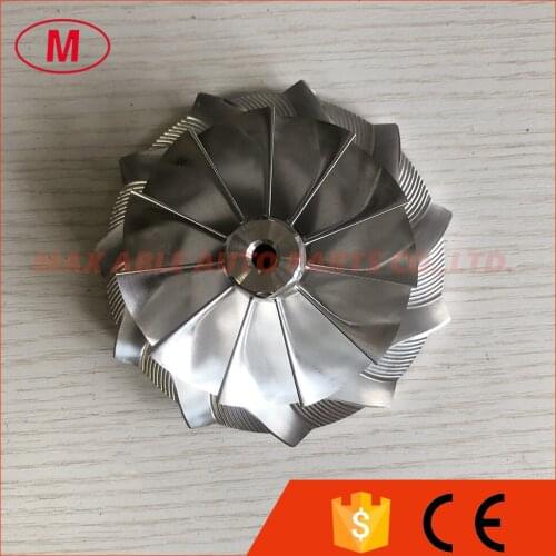HX40 11+0 blades 75.83/102.75mm Turbocharger milling/Aluminum 2618/billet compressor wheel