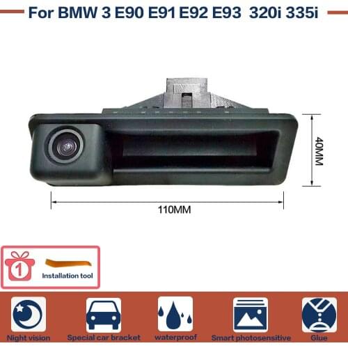 Car Rear View Reverse Backup Camera Parking HD Night Vision For BMW 3 E90 E91 E92 E93 320i 335i