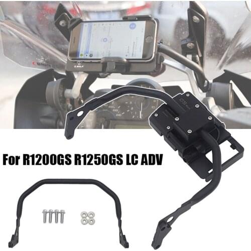 For BMW R1200GS LC ADV R 1200 GS R1250GS R 1250 GS Adventure 2019 2020 Motorcycle Mobile Phone Navigation Bracket Support 12mm