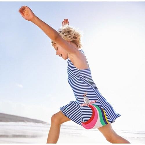 Girls Summer Dress 2020 Brand Animal Unicorn Princess Dress Children Costume for Kids Clothes Flamingo Baby Dress