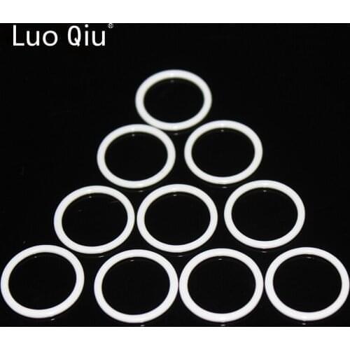 Luo Qiu 1000pcs/pack 15mm Bra buckle Ring white Underwear clothing accessories Woman Webbing connected buckle