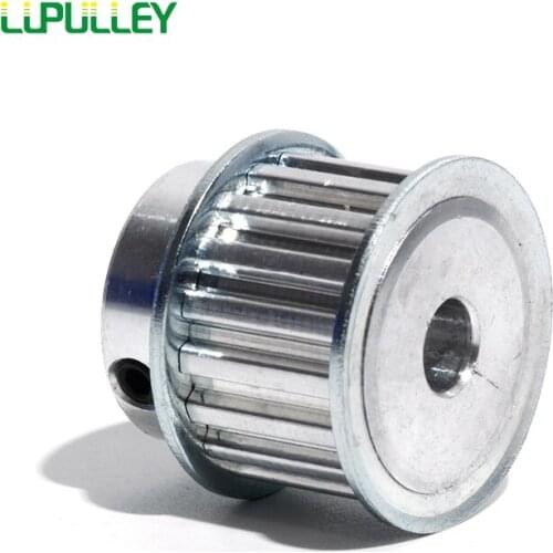LUPULLEY XL 18T Timing Pulley With Stepper Bore 6/6.35/8/10/12/14mm Synchronous Aluminum Alloy Pulley With 16mm Belt Width