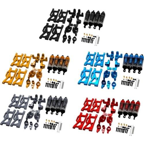 RC Metal Upgrade Arms Steering Hub C Carrier Set Suitable for Wltoys 1:14