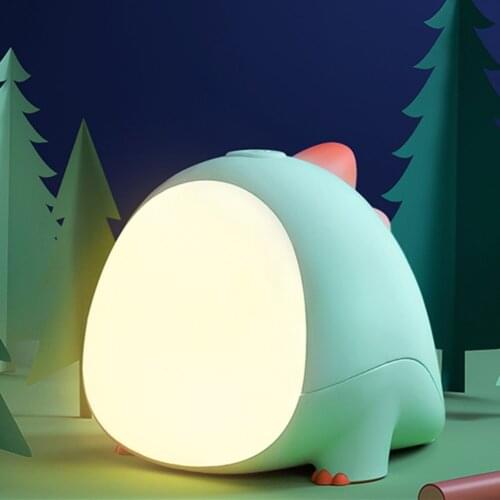 Cartoon Dinosaur Night Light Electric LED Night Light Baby Bedside Lamp for Kindergartens Childrens Rooms 2021 New