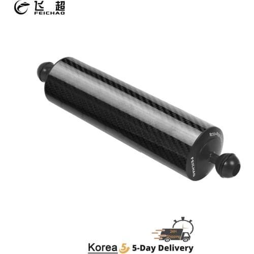 D60mm Carbon Fiber Float Buoyancy Aquatic Arm 110g-600g Dual Ball Underwater Diving DSLR Action Camera Tray Floating Extension