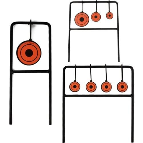 Tactical Shooting Bullseye For Hunting Airsoft Paintball Archery Bow Training Wind Chime Steel Target High Quality