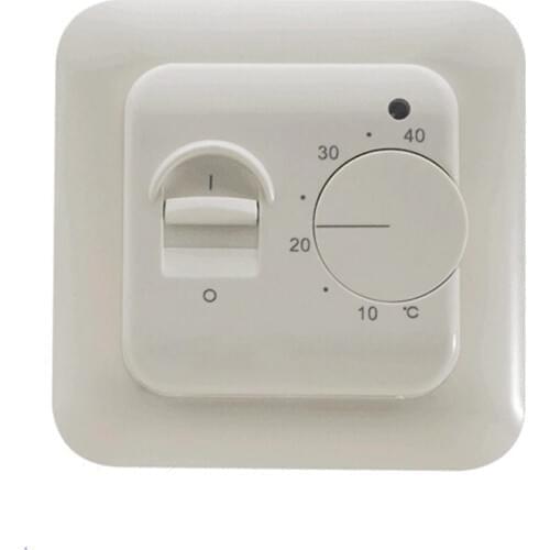 RTC70 16A Room Floor Heating Thermostat Mechanical Temperature Controller Infrared Warm Floor with 3m External NTC Sensor Probe