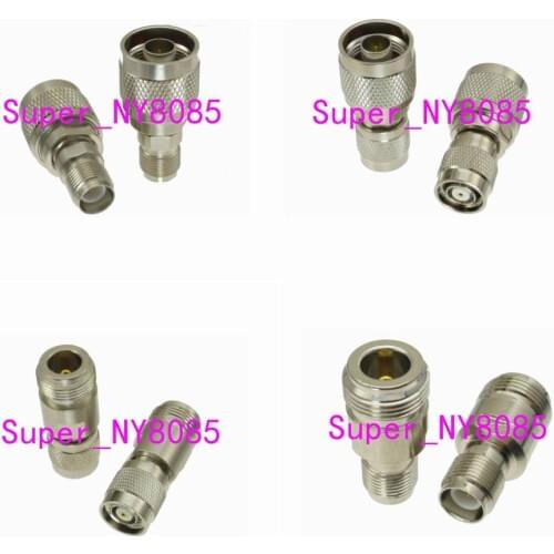 1pc N to RP-TNC Male Plug & Female Jack RF adapter connector