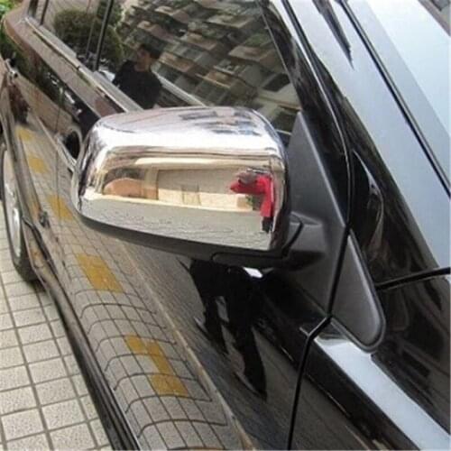 ABS Chrome Rearview mirror cover Trim/Rearview mirror Decoration for 2010-2013 Mitsubishi Lancer/Lancer X/Lancer Evo car styling