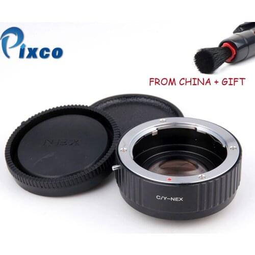 ADPLO For Contax-NEX Focal Reducer Speed Booster, Suit for Yashica Lens to Suit for Sony E Mount NEX Camera DropShipping