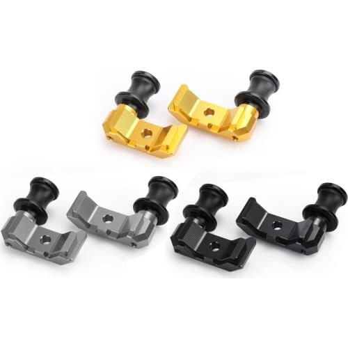 Areyourshop For YAMAHA MT-07 FZ-07 2014 2015 2016 2017 2018 CNC Chain Adjuster Block W/Swingarm Spools Slider Motorcycle Parts