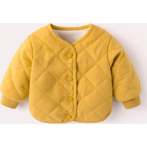 Baby Jacket Warm Solid Kids Clothes Winter Children Jackets for Toddler Boys Girls Outerwear Coat