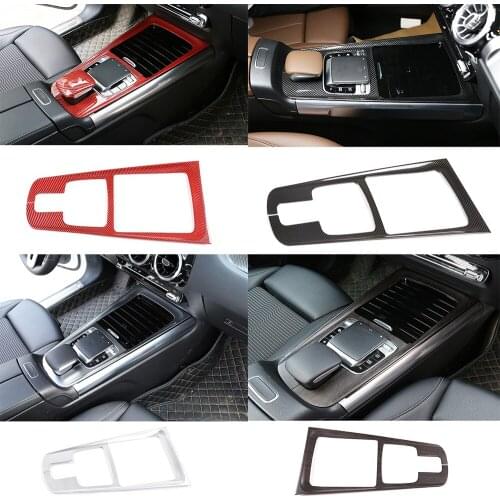 For Mercedes Benz B GLB GLA Class W247 X247 X156 2019 2020 2021 Central Control Gear Shift Panel Decorative Trim Car Accesories