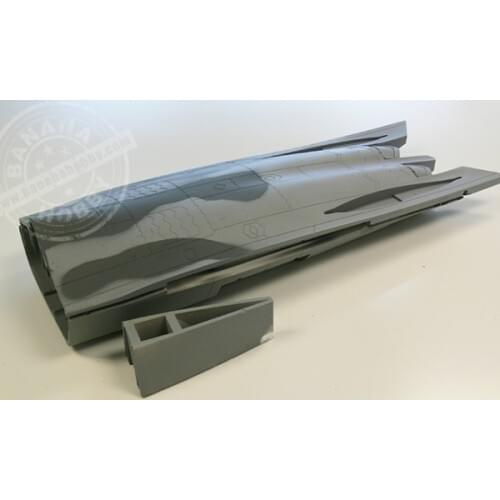 Fuselage for Sky Flight Hobby Twin 70mm EDF EPS F-22 F22 Raptor RC EDF jet aircraft