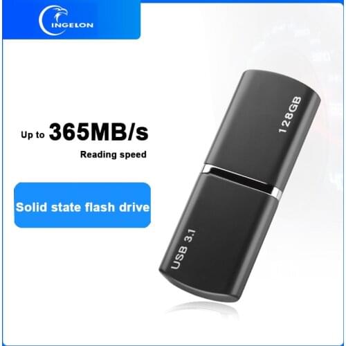 New Arrival USB Solid State Drive 128GB High Speed Cle USB 3.1 Up to 350MB/s Metal Pendrive Freeship Dropshipping Pen Drive