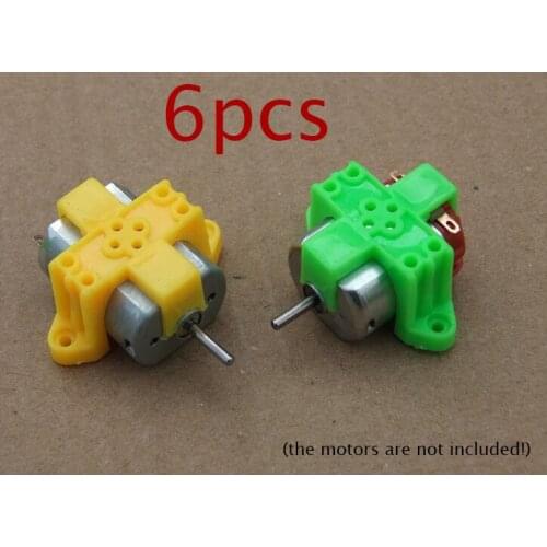 6 Pcs 130 Motor Mount Mini Motor Plastic Fastener For DIY RC Mini Car/Airplane/Boat Models