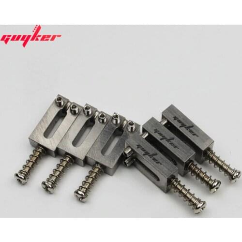 Titanium alloy Bridge Saddles Type Square 10.5MM For Stratocaster Tremolo Bridges Electric Guitar Tremolo Bridges