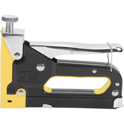 Aluminum Alloy 3 In 1 Staple Gun 600 Nails Capacity Industrial Tool For Photo Frame Fixed Advertisement