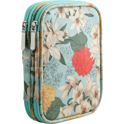 Knitting Tool Storage Bag Nylon Short Tool Crochet Storage Bag For Knitting Tools Without Hooks And Accessories