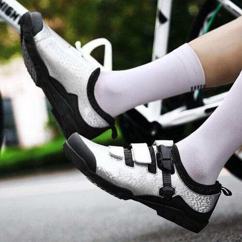 Unisex Cycling-shoes,Outdoor Mountain Bike Cleat Shoes,High Quality No-locking Road Racing Cycling Sneakers,Size 36-48