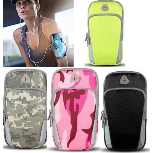 Waterproof Armband For Iphone 7 Plus X Sports 6.0 " Cell Phone Holder Pouch Case For Samsung Xiaomi Huawei Phone Bag Arm Case