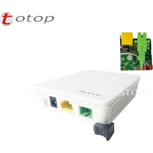 10pcs HUAWEI Modems HG8010H HG8310M EG8010H GPON ONU ONT Single Port 1GE Apply to FTTH Modes, SC APC interface With Power